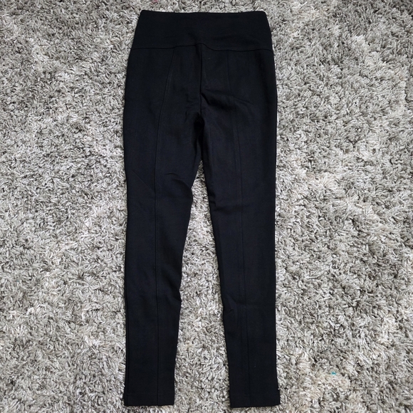 Free People Pull On Ponte Black Pants Size 2 - Picture 3 of 12